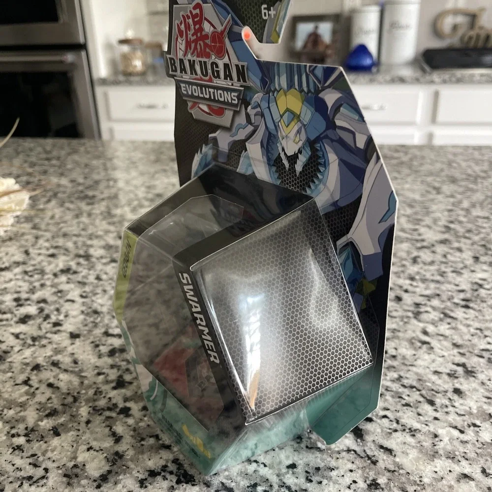 Bakugan Evolutions Geogan Swarmer White Green New #011‎